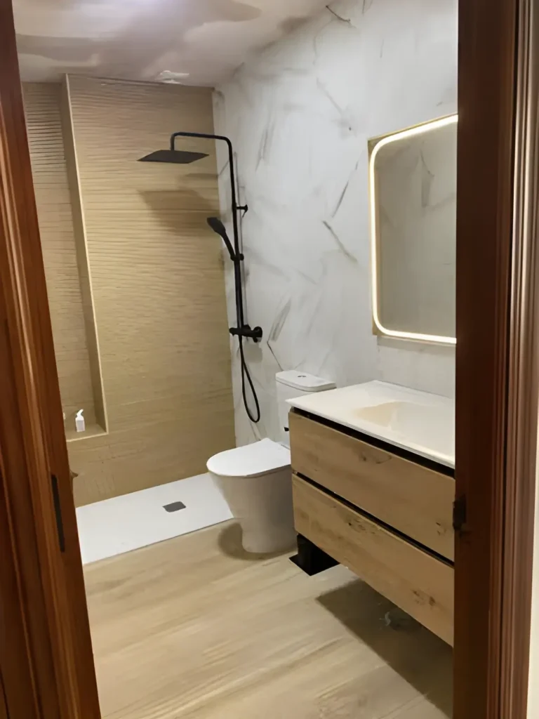 Reforma completa de baño realizada en Ciudad Real